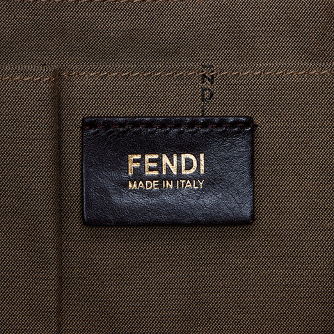 フェンディ FENDI ズッキーノ ショルダーバッグ ブラウン WS7892