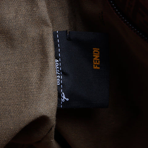 Fendi Zucchino肩带棕色WS7892