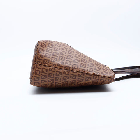 Fendi Zucchino肩带棕色WS7892
