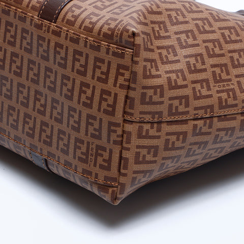 Fendi Zucchino肩带棕色WS7892
