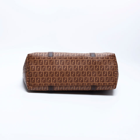 Fendi Zucchino肩带棕色WS7892