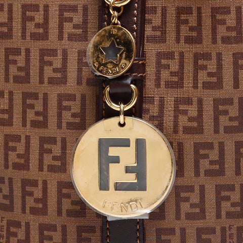 Fendi Zucchino肩带棕色WS7892