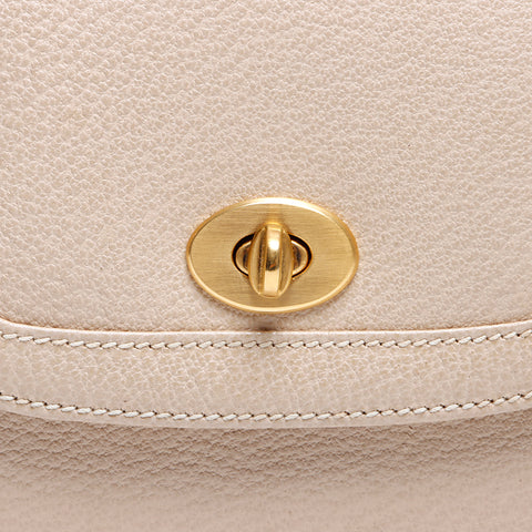 Gucci Bamboo Shoulder Bag Beige WS7903