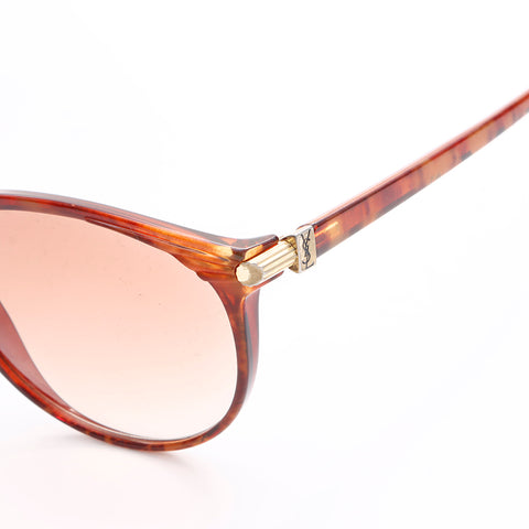 Yves Saint Laurent Yves Saint Laurent太阳镜棕色太阳镜WS7907