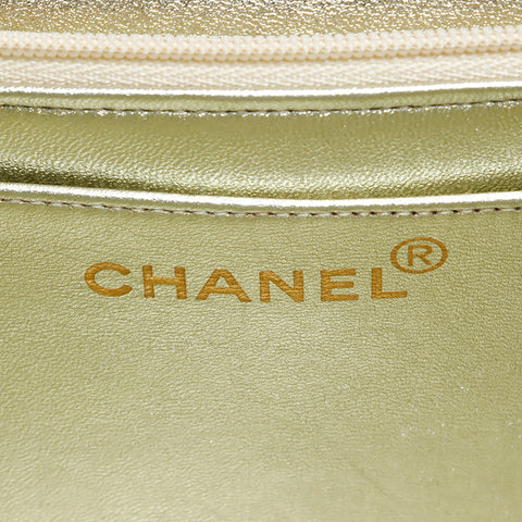 Chanel Coco Mark Matelasse Velour Kelly Type No. 4 Handbag Black WS7917