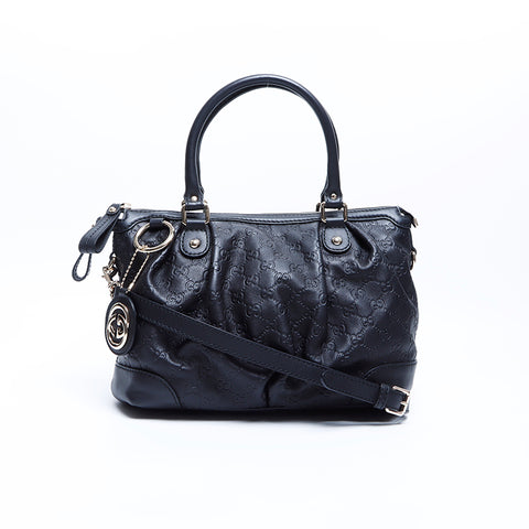 Gucci GG Shima 2way Shoulder Bag Black WS7942