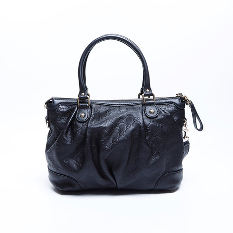 GUCCI GG Shima 2way Shoulder Bag black WS7942