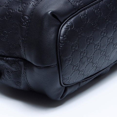GUCCI GG Shima 2way Shoulder Bag black WS7942
