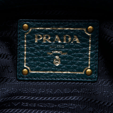 Prada 2way Umhängetasche Grün WS7943