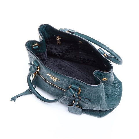 Prada 2way Umhängetasche Grün WS7943