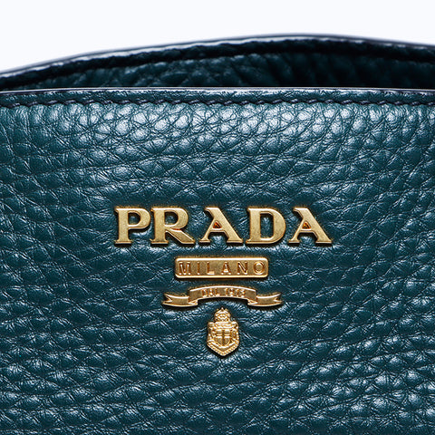 Prada 2way Umhängetasche Grün WS7943