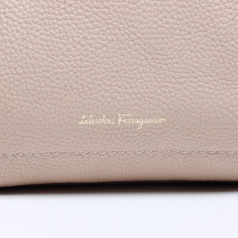 サルヴァトーレフェラガモ Salvatore Ferragamo 2way ハンドバッグ ベージュ WS7948