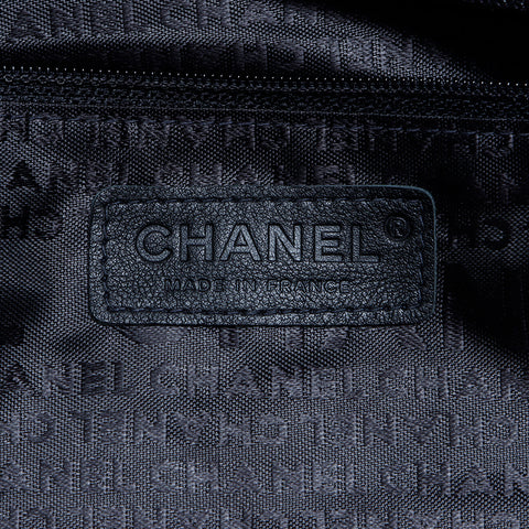 シャネル CHANEL ココマーク　クサテン　ベロアボストン9番台 ハンドバッグ ブラック WS7958