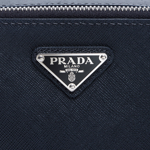 プラダ PRADA ブリック レザー ショルダーバッグ ブラック WS7974