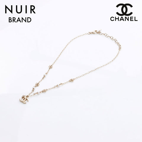 シャネル CHANEL C23K ココマーク ネックレス ゴールド WS7984