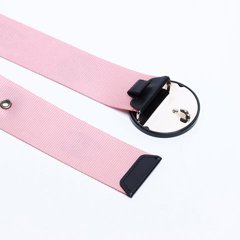 CHANEL 70/28 Record COCO Mark belt pink WS7991