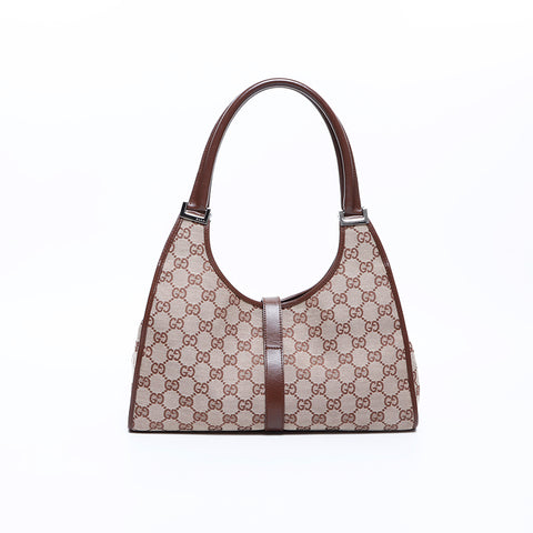 グッチ GUCCI ジャッキー GGキャンバス ショルダーバッグ ベージュ WS8003