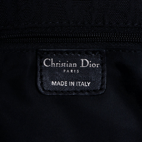 クリスチャンディオール Christian Dior トロッター ナイロン ショルダーバッグ ブラック WS8004