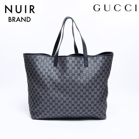 Gucci GG Canvas Tote Bag Tote Bag Grey WS8015