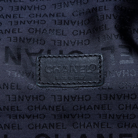 シャネル CHANEL 7番台 スポーツライン ボストンバッグ ブラック WS8020