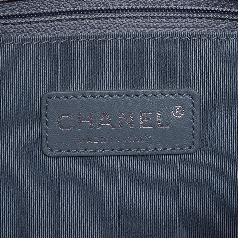 シャネル CHANEL 17番台 フレンチリビエラ チェーン ショルダーバッグ ベージュ WS8023