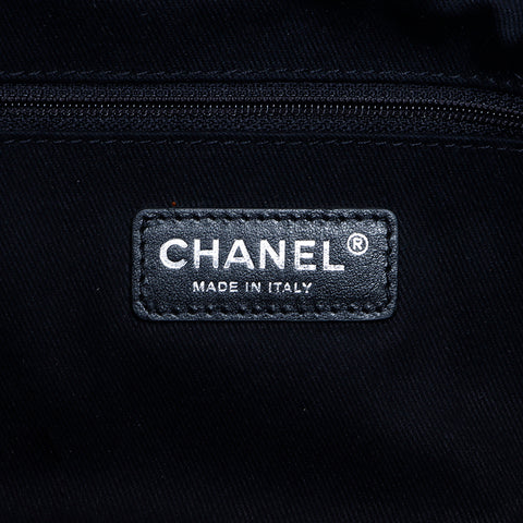 シャネル CHANEL 27番 キャビアスキン チェーン トート デカココマーク 2way  ショルダーバッグ ブラック WS8024