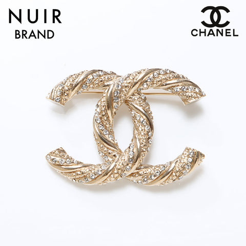 シャネル CHANEL B14C ココマーク ブローチ ゴールド WS8045 – NUIR VINTAGE