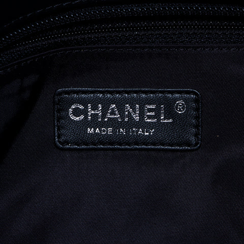 シャネル CHANEL パリビアリッツ 16番台 ハンドバッグ ブラック WS8051