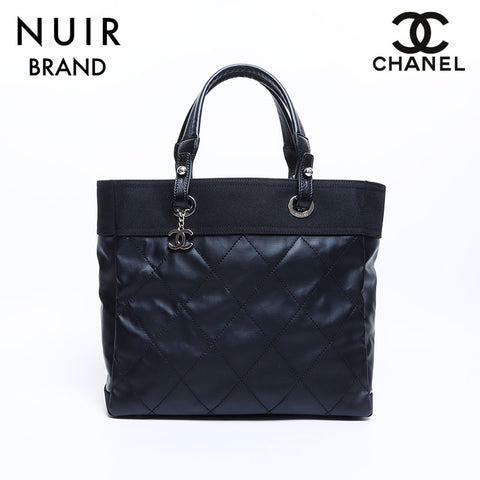 Chanel Paris Biarritz No. 16 handbag black WS8051