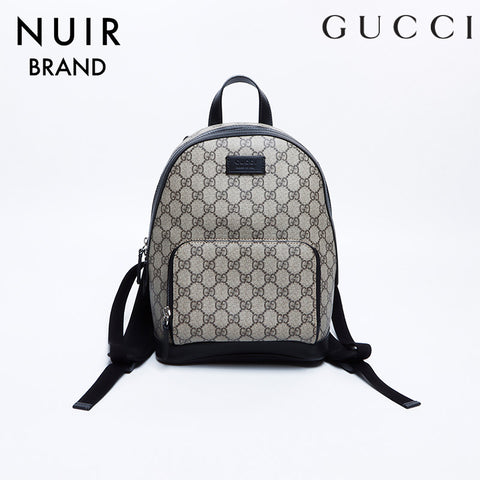 Gucci GG Canvas Backpack/Daypack Brown WS8057