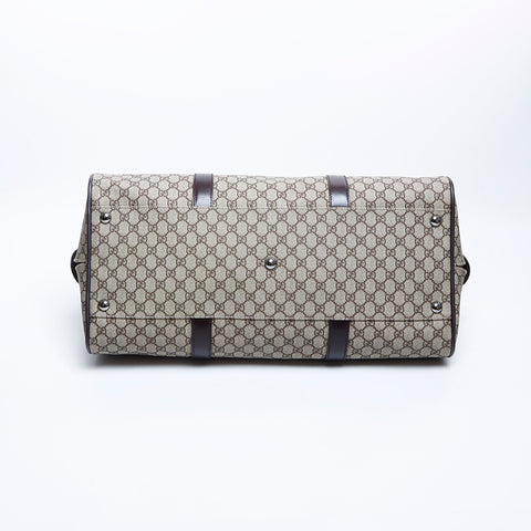 グッチ GUCCI GGキャンバス ボストンバッグ ブラウン WS8059