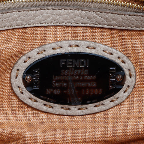 フェンディ FENDI セレニア ミニリンダ ハンドバッグ ブラウン WS8065