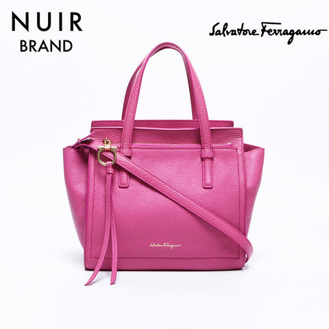 Salvatore Ferragamo 2Way手提包粉红色WS8125