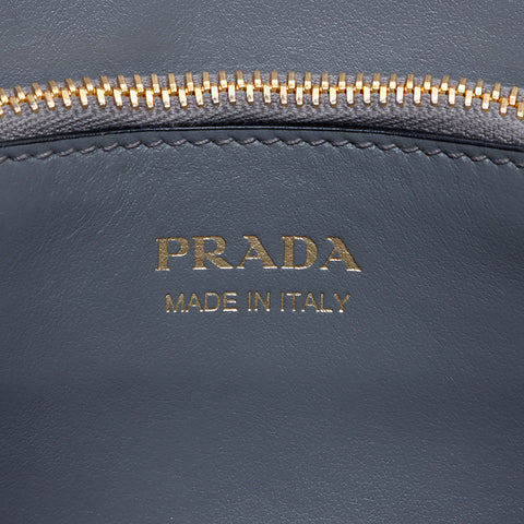 Prada 2way皮革手提包灰色WS8126