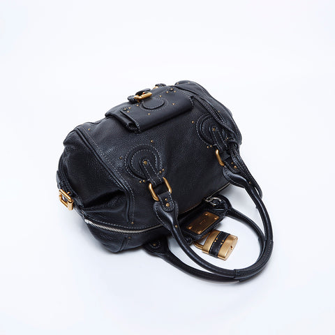 クロエ Chloe パディントン レザー ショルダーバッグ ブラック WS8149 – NUIR VINTAGE