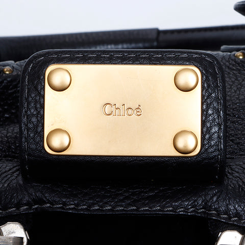 クロエ Chloe パディントン レザー ショルダーバッグ ブラック WS8149