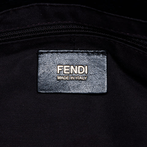 フェンディ FENDI レザー ミアチェーン ショルダーバッグ ブラック WS8154