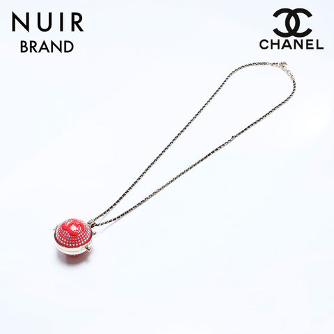 Chanel Chanel 21K Miroir compact Ball Rare 2021fw Collier Gold WS8176