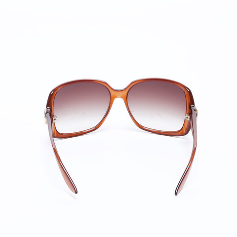 Gucci太阳镜棕色WS8184