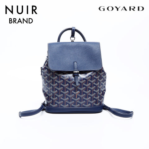 ゴヤール GOYARD アルバン アルパンミニ リュック・デイパック ネイビー WS8188