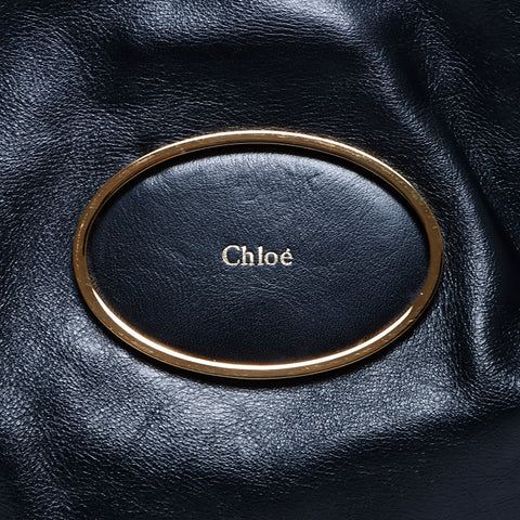 クロエ Chloe ヴィクトリア レザー ショルダーバッグ ブラック WS8194