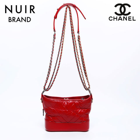 香奈儿香奈儿(Chanel Chanel)27 Gabriel de皮革肩带红色WS8210