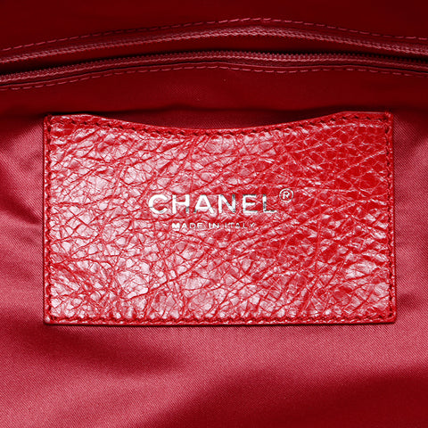 シャネル CHANEL 13番台 ワイルドステッチ　ココマーク ショルダーバッグ レッド WS8216