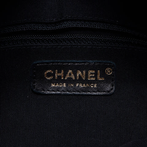 Chanel CHANEL No. 10 Caviar Skin Chain Shoulder Bag Black WS8251