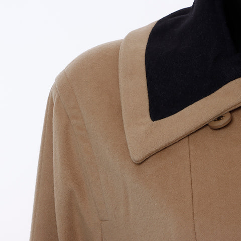 Chanel CHANEL 44 Wool Coat 98A Coat Beige WS8263