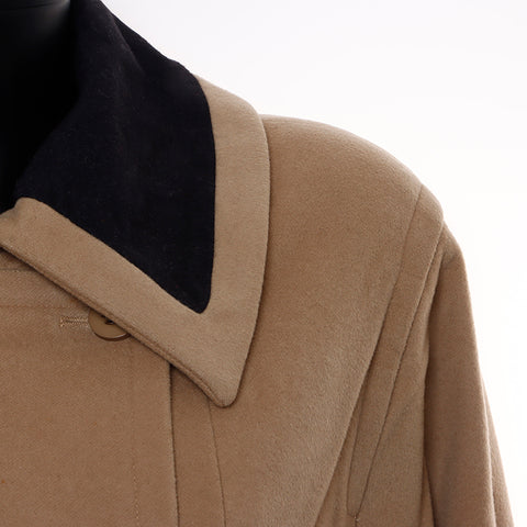 Chanel CHANEL 44 Wool Coat 98A Coat Beige WS8263