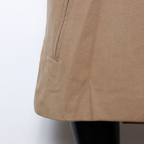 Chanel CHANEL 44 Wool Coat 98A Coat Beige WS8263