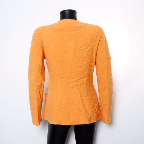 Chanel CHANEL 36 2010s Orange Jacket Long Sleeve Jacket Orange WS8270