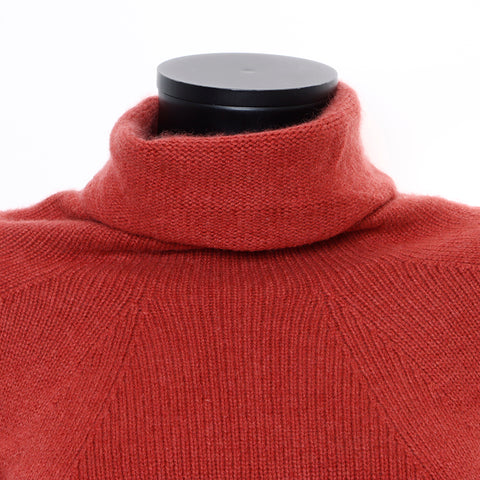 Chanel CHANEL 38 00A Cashmere Sweater Red WS8273