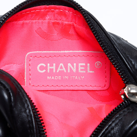CHANEL Nr. 9 Cambon Line Umhängetasche schwarz WS8280